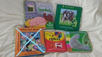 Leuke Boekjes met puzzels 4 verschillende  ca. 2 tot 4 jaar  beschikbaar voor biedingen