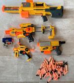 5 Nerf guns met 55 darts, Kinderen en Baby's, Speelgoed | Buiten | Actiespeelgoed, Ophalen of Verzenden, Gebruikt
