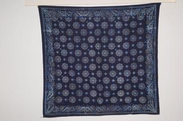 antieke blauwdruk hoofddoek, Staphorster klederdracht beschikbaar voor biedingen