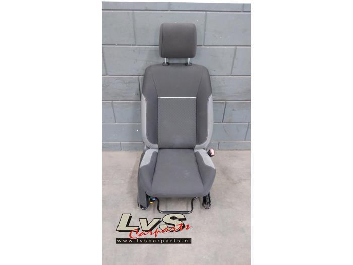 Stoel rechts van een Ford Fiesta, Auto-onderdelen, Interieur en Bekleding, Ford, Gebruikt, 3 maanden garantie, Ophalen of Verzenden