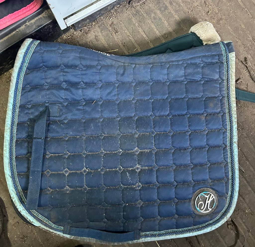 harrys horse full dresuur spring veelzijdigheid dekje blauw, Ophalen of Verzenden, Zo goed als nieuw