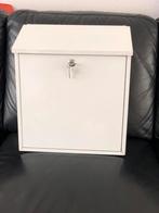 Te koop goede netjes witte grote maat Brievenbus, Tuin en Terras, Brievenbussen, Ophalen of Verzenden, Zo goed als nieuw