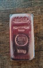 Geiger koperbaar 500 gram in seal met Schloss Güldengossa ,, Postzegels en Munten, Edelmetalen en Baren, Ophalen of Verzenden