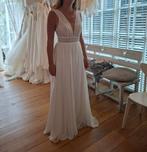 Nieuwe trouwjurk Wendy soepele rok boho kant, Ophalen of Verzenden, Nieuw, Wit, Trouwjurk