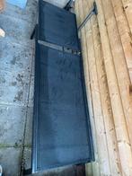 Verstelbaar zomer lente bankje ligbed 191 cm- goede staat, Ophalen of Verzenden, Gebruikt, Metaal, Verstelbaar