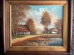 MOOI OUD SCHILDERIJ ZIE DE FOTO NU 10 EURO  OPHALEN, Ophalen