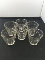 Picardie glazen (6), Ophalen of Verzenden, Gebruikt, Overige typen