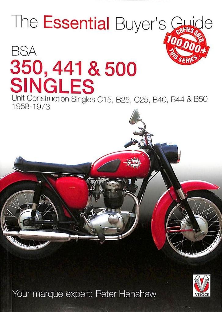 BSA 350, 441 & 500 Singles, Motoren, Handleidingen en Instructieboekjes, Overige merken, Verzenden