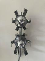 Jocelyne Tromé,wandlamp Fleur de Lumiëré ,chrome, Ophalen of Verzenden, Gebruikt, Metaal, Vintage designe mid century