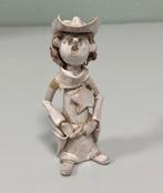 Vintage Dino Bencini Beeldje Brandweerman Italië Gesigneerd, Ophalen of Verzenden, Zo goed als nieuw