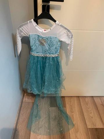 Elsa jurk mt 110 te koop