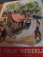 Stapeltje Ons Vrij Nederland + Tom Poes, Ophalen of Verzenden, Gelezen, Overige typen