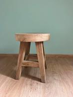 Eiken houten kruk, Ophalen, Zo goed als nieuw, Hout