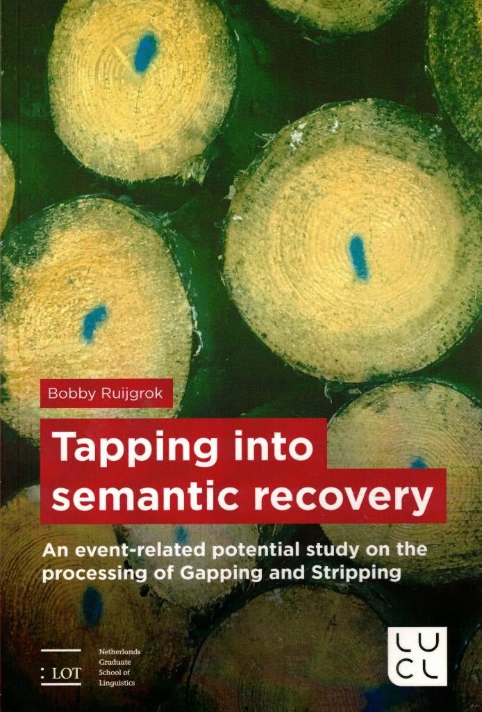 Tapping into semantic recovery - Bobby Ruijgrok, Boeken, Wetenschap, Zo goed als nieuw, Overige wetenschappen, Ophalen of Verzenden