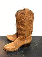 YV3128: Vintage Domin Pelle Cowboy Boots Laarzen Size: 41, Kleding | Heren, Schoenen, Gedragen, Ophalen of Verzenden, Bruin, Boots
