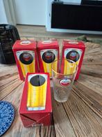 4 Amstel bierglazen 0.25l nieuw in doos, Ophalen of Verzenden, Nieuw, Bierglas