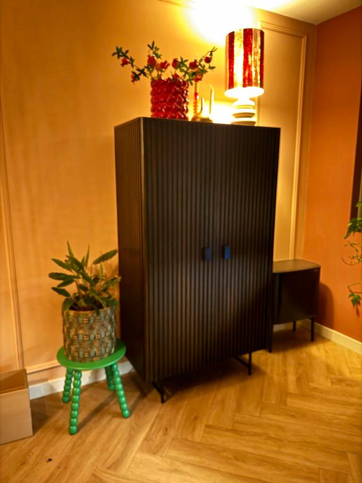 Eleonora Remi Kabinet - Bruin Mangohout, Huis en Inrichting, Kasten | Kledingkasten, Nieuw, Minder dan 100 cm, 150 tot 200 cm