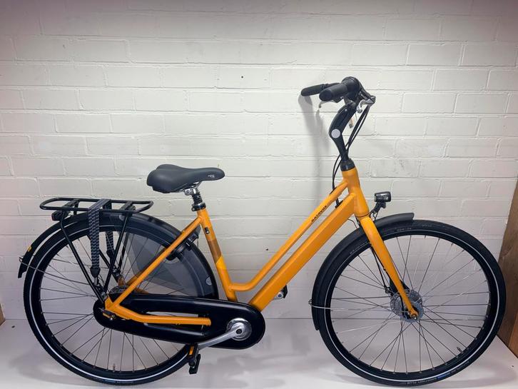 Batavus Fonk 7 | 48 cm | Nexus 7 | Geel, Fietsen en Brommers, Fietsen | Dames | Damesfietsen, Gebruikt, Batavus, Versnellingen