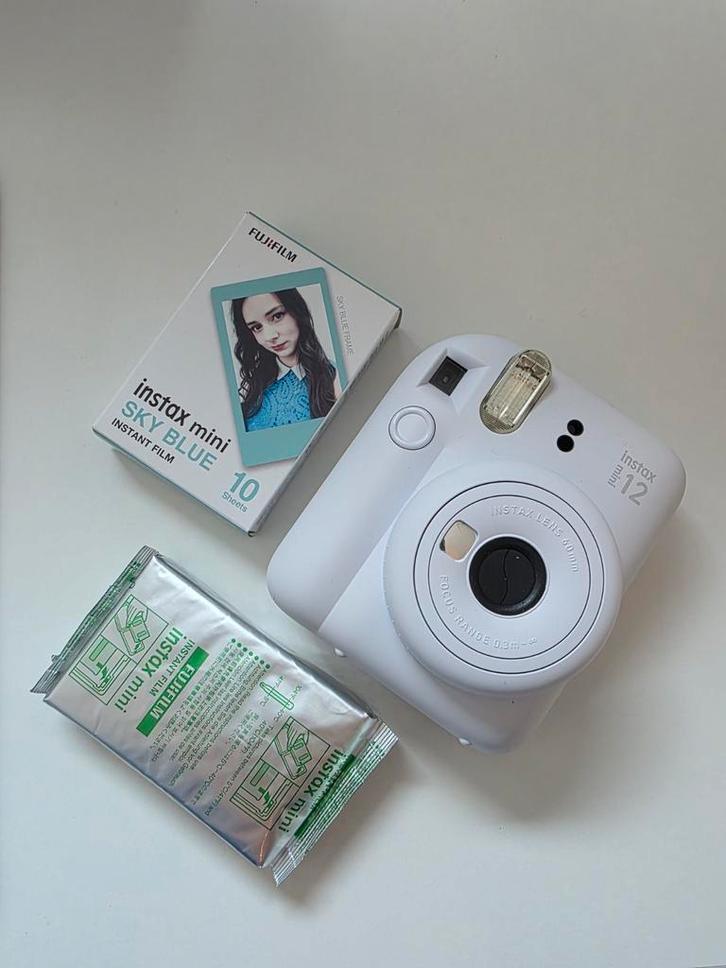 FujiFilm Instax mini 12 + 20 fotopapier, Audio, Tv en Foto, Fotocamera's Digitaal, Nieuw, Compact, Fuji, Geen optische zoom, Ophalen of Verzenden