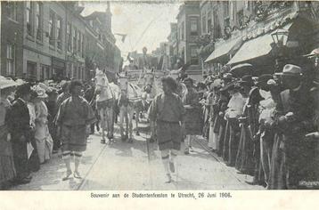 (701-172-011) Utrecht Studentenfeesten 1906 beschikbaar voor biedingen