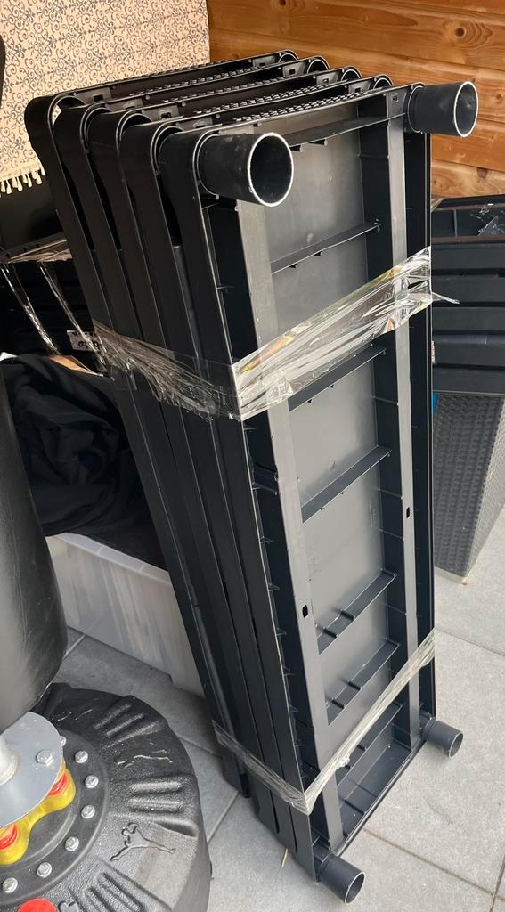 Stellingkast kunststof 187x120x40cm, Huis en Inrichting, Kasten | Stellingkasten, Zo goed als nieuw, Ophalen