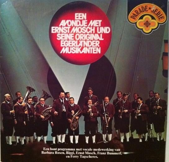 Ernst Mosch - Egerländer Musikanten LP, Ophalen of Verzenden, Zo goed als nieuw, 12 inch, Europees