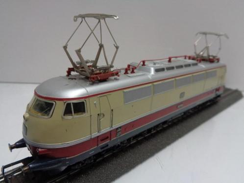 Marklin 3053 BR-E3 TEE-loc DB. (H0), Hobby en Vrije tijd, Modeltreinen | H0, Gebruikt, Locomotief, Wisselstroom, Märklin, Ophalen of Verzenden