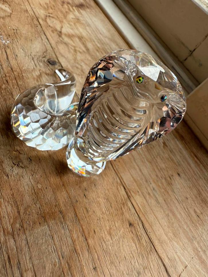 Swarovski cobra zonder doos, Verzamelen, Swarovski, Zo goed als nieuw, Figuurtje, Ophalen of Verzenden