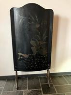 Haardscherm met decoratie van pauwen. Ca. 120 x 60 cm., Antiek en Kunst, Curiosa en Brocante, Ophalen