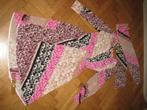 Smarteez roze zijden jurk met ceintuur maat 38, Maat 38/40 (M), Ophalen of Verzenden, Roze, Smarteez