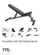Verstelbare halterbank - PowerMark 320 UB, Ophalen, Krachtstation, Armen, Zo goed als nieuw