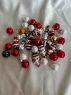 35 Vintage Mini Kerstballen & Ornamenten – Diverse Kleuren, Diversen, Kerst, Ophalen of Verzenden