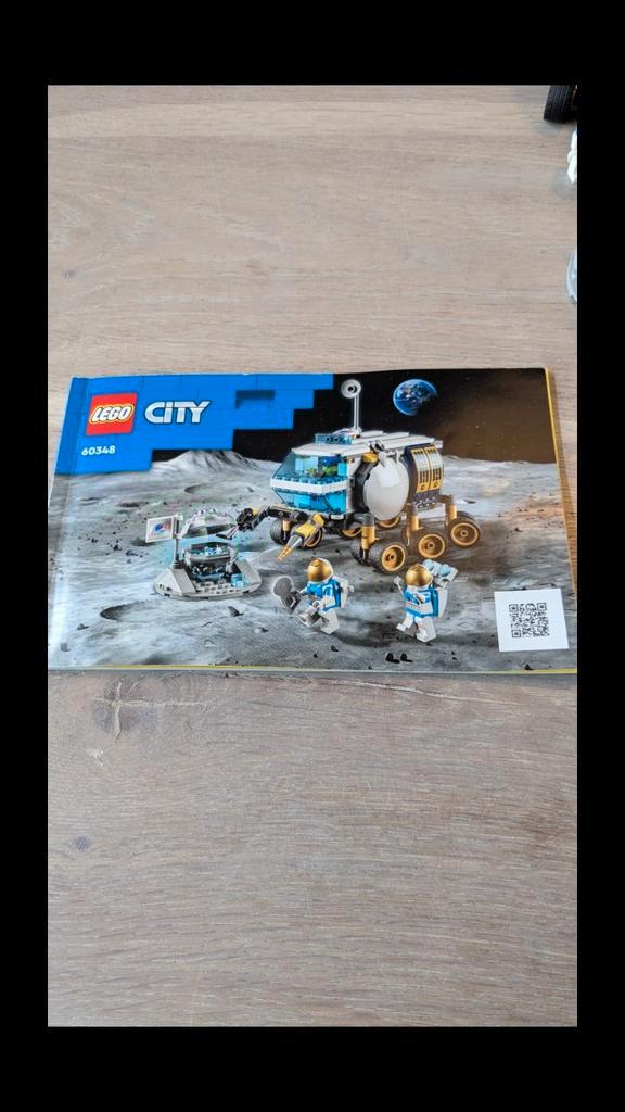 Lego City maanwagen 60348, Kinderen en Baby's, Speelgoed | Duplo en Lego, Zo goed als nieuw, Lego, Complete set, Ophalen of Verzenden