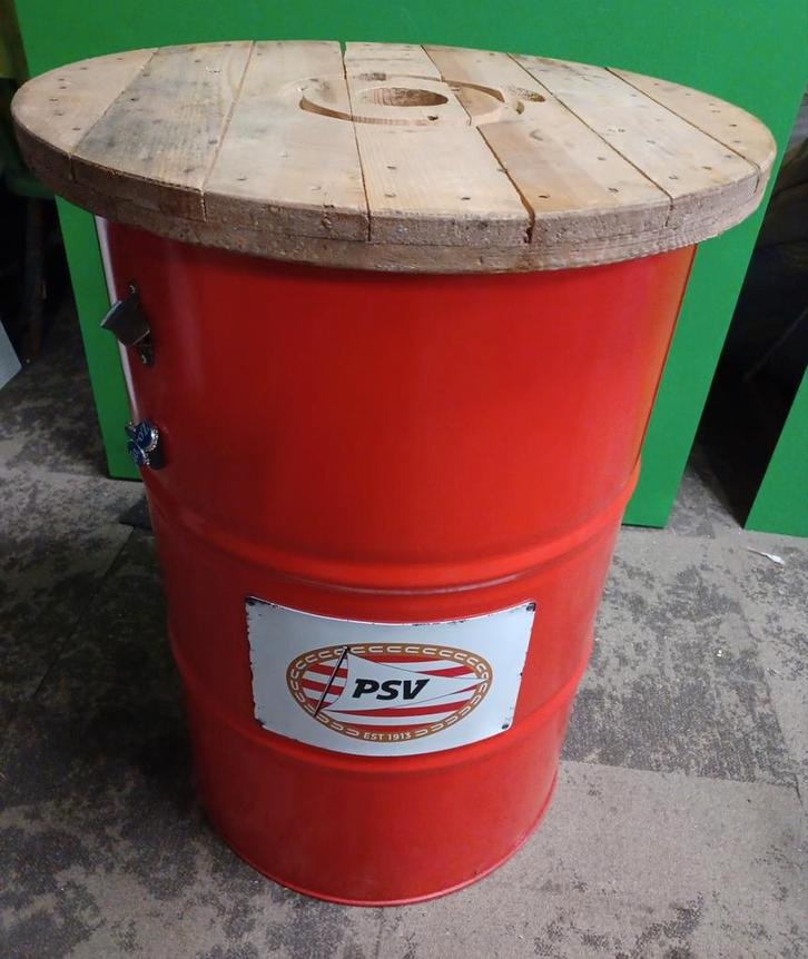 PSV homemade Sta-tafel, Huis en Inrichting, Tafels | Sidetables, Nieuw, 25 tot 50 cm, 100 tot 150 cm, Rechthoekig, Ophalen