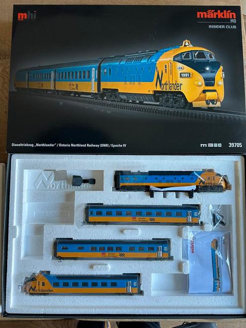 Marklin H0 39705 Northlander Insider Club model 2024 nieuw, Hobby en Vrije tijd, Modeltreinen | H0, Zo goed als nieuw, Wagon, Wisselstroom
