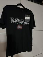 Napapijri - T-shirt print - black maat M, Ophalen of Verzenden, Nieuw, Zwart