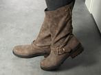 NIEUW Bruine Steve Madden laarzen met gouden gesp maat 39, Bruin, Lage of Enkellaarzen, Steve Madden, Nieuw