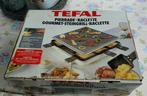 Tefal Gourmet en steengrill incl 8 pannetjes, Witgoed en Apparatuur, Gourmetstellen, Ophalen, Zo goed als nieuw, 8 personen of meer