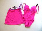 M14 HUIT PLAGE badpak cup 75C en rokje roze maat 40, Kleding | Dames, Badmode en Zwemkleding, Nieuw, Huit Plage, Bikini, Ophalen of Verzenden