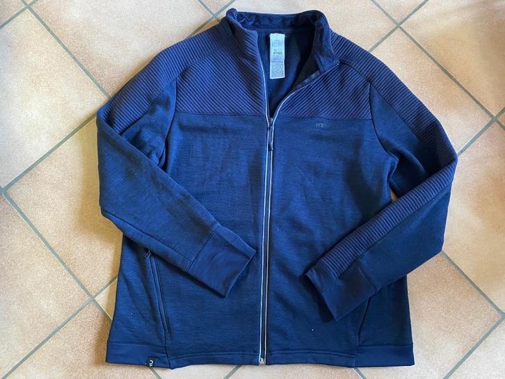 Decathlon sweatshirt ritssluiting H 2XL marineblauw ZG st, Kleding | Heren, Sportkleding, Gedragen, Wandelen of Outdoor, Overige maten