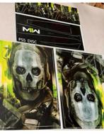 Sony Ps5 Playstation 5 STICKER set MWII Modern warfare cover, PlayStation 5, Overige typen, Nieuw, Ophalen of Verzenden
