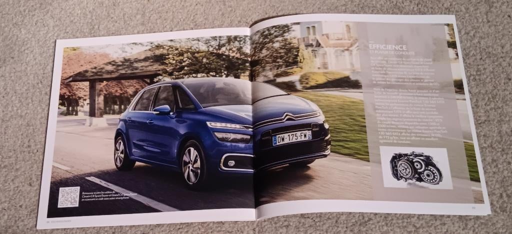 Citroën C4 SpaceTourer brochure, 2018 (Frans), Verzenden, Nieuw, Citroën