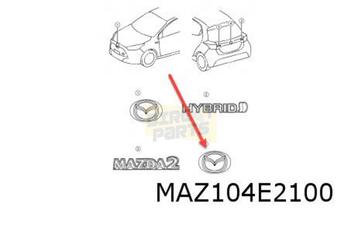 Mazda 2 Hybrid (2/22-) Embleem logo "Mazda" achterzijde Orig beschikbaar voor biedingen