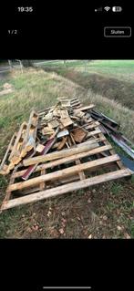 Brandhout gratis, Tuin en Terras, Haardhout, Minder dan 3 m³, Ophalen of Verzenden