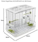 Mooie vogelkooi merk vision, Dieren en Toebehoren, Ophalen, Metaal, Vogelkooi
