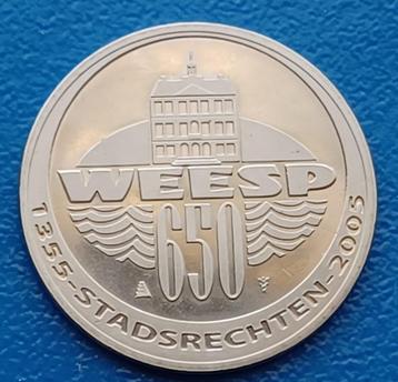 Penning Weesp -  "650e verjaardag van Weesp" - 2005 beschikbaar voor biedingen
