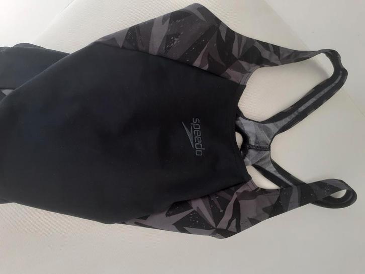 Speedo endurance+ sport badpak zwart grijs maat 38, Kleding | Dames, Badmode en Zwemkleding, Zo goed als nieuw, Badpak, Zwart