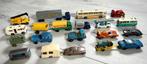 16 verschillende Matchbox modelauto's incl 4 aanhangers, Gebruikt, Matchbox, Ophalen of Verzenden, Auto