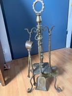 Koperen haardstel, Antiek en Kunst, Antiek | Koper en Brons, Ophalen