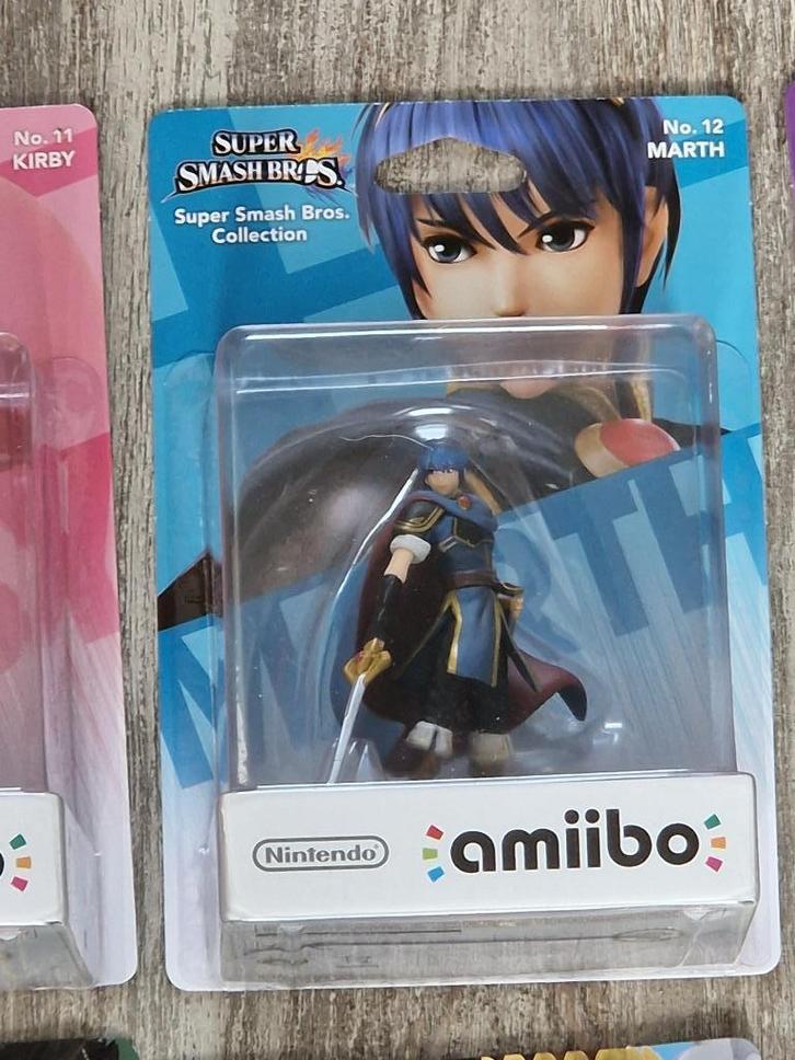 amiibo Marth Super Smash Bros serie nummer 12, Spelcomputers en Games, Games | Nintendo Switch, Nieuw, Vechten, 1 speler, Vanaf 12 jaar